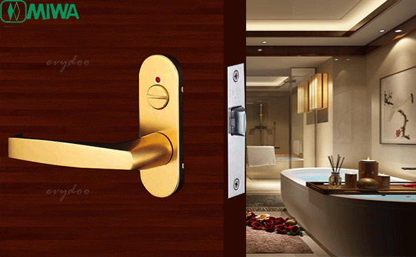 室內(nèi)門(mén)鎖圖外側(cè)